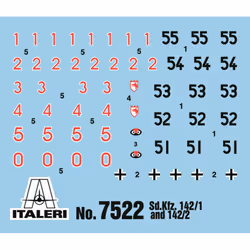 Italeri STURMGESCHUTZ III Tank model Assembly kit 1:72