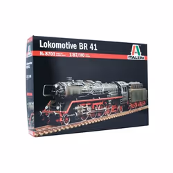 Italeri Lokomotive BR41, Train model, HO (1:87), Boy/Girl, Plastic, Black, Transparent, CE