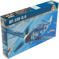 Italeri Messerschmitt BF - 109 G - 6 Fixed-wing aircraft model Assembly kit 1:72