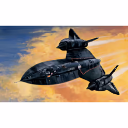 Italeri SR - 71 Blackbird Aerostat model Assembly kit 1:72