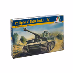 Italeri Tiger I Ausf. E/H1, Tank model, Assembly kit, 1:35, Tiger I Ausf. E/H1, Any gender, Plastic