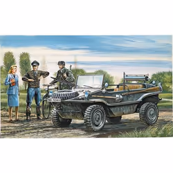 Italeri Schwimmwagen Military truck model Assembly kit 1:35