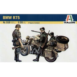 Italeri BMW R75 Motorcycle model Assembly kit 1:35