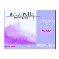 Fabriano Artistico Extra White, Art paper, 300 g/m², 25 sheets