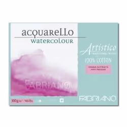 Fabriano Artistico Traditional White, Art paper, 300 g/m², 25 sheets