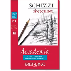 Fabriano Accademia, Art paper pad, 120 g/m², 50 sheets