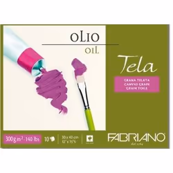 Fabriano Tela, Art paper, 300 g/m², 10 sheets