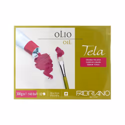 Fabriano Tela Oil Block - 10 Sheets - 24x32cm