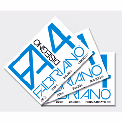 Fabriano 8001348161462, Smooth, 220 g/m², 330 mm, 240 mm, 20 sheets