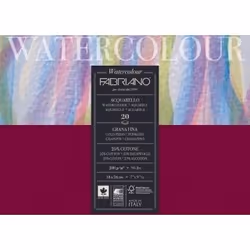 Fabriano Watercolour, Art paper, 200 g/m², 20 sheets