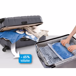 Domopak 913030 clothing storage bag Grey, Transparent, White
