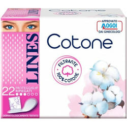 LINES Cotone Sanitary napkin 22 pc(s)