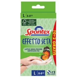 Spontex 8001700610300 cleaning glove Latex White Female L