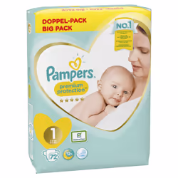 Pampers Premium Protection 81687010 disposable diaper Boy/Girl 1 72 pc(s)