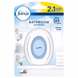 Febreze Bathroom Air Freshener Odor Elimination Cotton Fresh