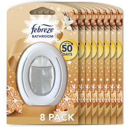Bathroom Air Freshener, Odour Eliminator, Vanilla, 8 Count