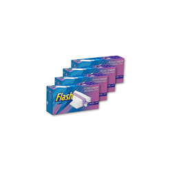 Flash Powermop Absorbing Pad Refills, 64 Multi-Surface Pads for Any Type of Floor, Pack of 4 (16 Pads x 4)