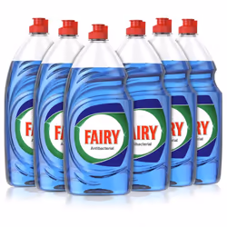 Fairy Anti-Bacterial Washing Up Liquid with Eucalyptus Pack 6 x 870ml