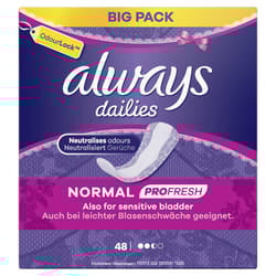 Always ProFresh Normal Sanitary napkin 48 pc(s)