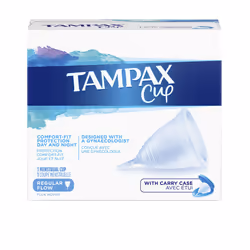 Tampax Copa flujo menstrual regular 1 pz