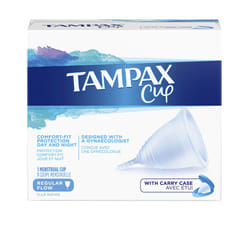 Tampax Copa flujo menstrual regular 1 pz