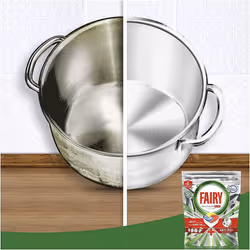 Fairy Platinum Plus All-in-One Dishwasher Tablets Bulk, Lemon, 55 Tablets