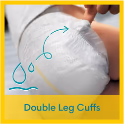 Pampers Size 2 New Baby Baby Nappies, 76 Count, Baby Essentials For Newborn (4-8 kg / 9-18 lbs)