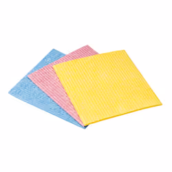 Vileda 142268 sponge Rectangular Cellulose, Cotton, Fiber Blue, Pink, Yellow 5 pc(s)