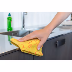 Vileda 151697 cleaning cloth Microfibre, Non woven fabric (TNT) Orange, Yellow 3 pc(s) - Additional view 5
