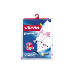 Vileda Comfort Plus Ironing board top cover Cotton, Foam, Polyester, Polyurethane Pink, White