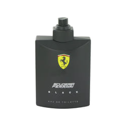 Ferrari Scuderia Black by Ferrari Eau De Toilette Spray (Tester) 4.2 oz