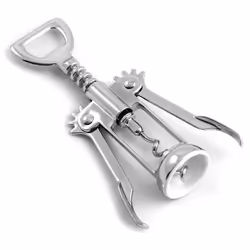 Metaltex 8002522505003, Wing corkscrew, Chrome, Nickel, Steel, 50 mm, 165 mm