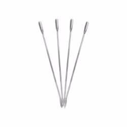 Metaltex 18 cm Stainless Steel Lobster Shellfish Forks, Set of 4, Silver