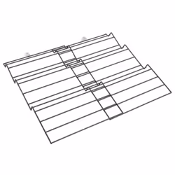 Metaltex 4-tier Extensible Spice Rack X-Pand Spice Drawer Organiser 2pcs Black