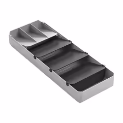 Metaltex Adjustable Cutlery Holder Unifit Kitchen Drawer Cutlery Organiser