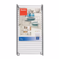 Metaltex 2x Stackable Storage Rack Sky Expandable Cupboard Shelf Pot Rack - Additional view 5