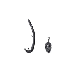 Turtle, 100% Hypoallergenic Silicone Foldable Snorkel for Freediving and Spearfishing