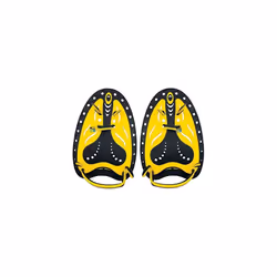 SEAC Unisex's Pro Hand Paddles for Adult, Swimming Training Equipment, 2