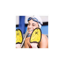 SEAC Unisex's Pro Hand Paddles for Adult, Swimming Training Equipment, 2