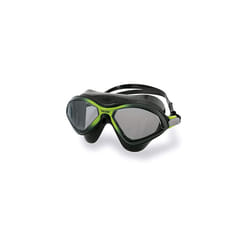 Diablo Swimming Mask Anti Fog Silicone Swimming Mask for Swimming Pool and Open Water Unisex Adult, Black/Lime LF, Standard
