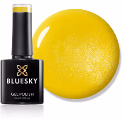 Bluesky Gel Nail Polish, Bicycle Yellow 80576, Bright, Long Lasting, Chip Resistant, 10 ml (Requires Drying Under UV LED Lamp ...