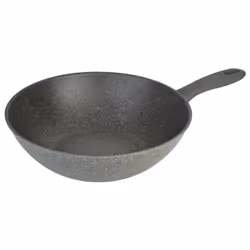 BALLARINI 75002-937-0, Round, Wok/Stir-Fry pan, Grey, Granite, Aluminium, Thermo-Spot