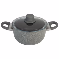BALLARINI 75002-939-0, 3 L, Round, Grey, Aluminium, Grey, Soft touch