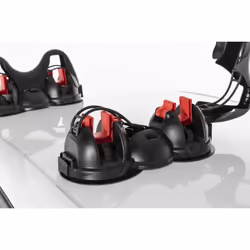 Menabo 000007800000 car roof / rack carrier Winter sport carrier Black