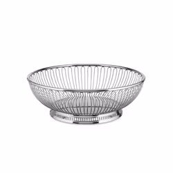 Alessi - Wire Centerpiece Fruit Basket in 18/10 Stainless Steel Polished 9-1/2-Inch Silver