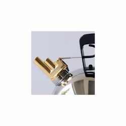 9091 FM Officina HOB Kettle with Steel Bottom Silver