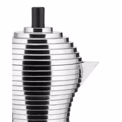 Alessi Pulcina Moka pot 0.15 L Red, Stainless steel - Additional view 4