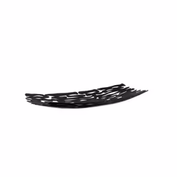 Alessi Bark Centerpiece in Steel Colored with Epoxy Resin Black