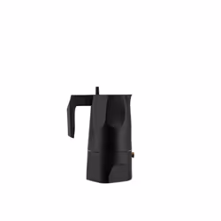 Alessi MT18/3B, Moka pot, Black, 120 mm, 85 mm, 130 mm
