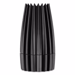 Alessi Grind, Salt & pepper grinder, Black, Aluminium, 75 mm, 75 mm, 142 mm